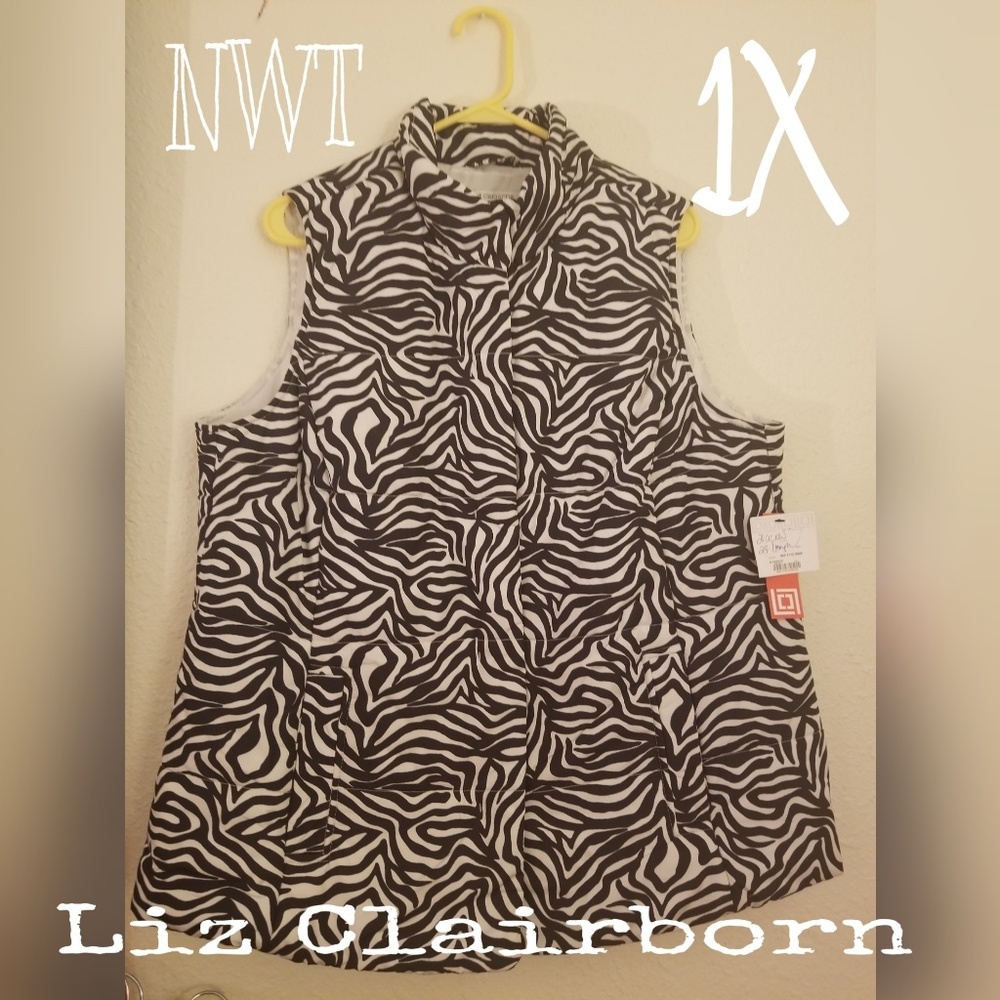 Nwt Plus 1x Liz Clairborn puffer vest